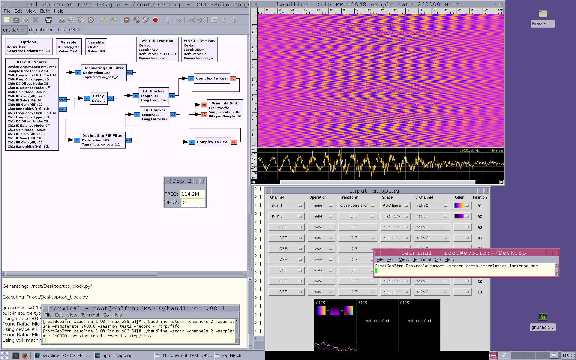 Гнурадио. GNU Radio SDR приемник. Анализатор спектра 2 RTL SDR gnuradio. Gnuradio + RTL-SDR: приём нескольких каналов. Channel file